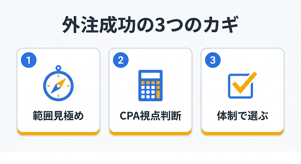 オウンドメディア外注の完全ガイド｜費用相場・選び方・成功のコツ｜まとめ
