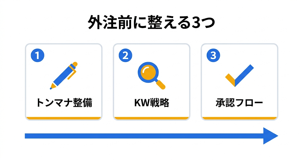 記事制作の外注で失敗しないために|費用相場・外注先の種類・選び方を徹底解説|記事制作の外注を成功させるための準備